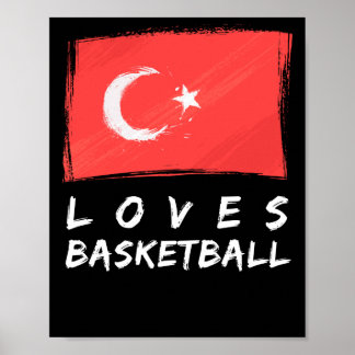 Die Türkei liebt Basketball Poster
