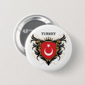 Die Türkei [personifizieren Sie] Button (Vorne & Hinten)