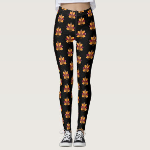 Die Türkei-Pilger und Fußball-Erntedank-Tag Leggings