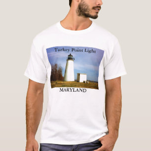 Die Türkei-Punkt-Licht, Maryland-Shirt T-Shirt