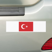 Die Türkei-Staatsflagge Autoaufkleber (Auf Auto)