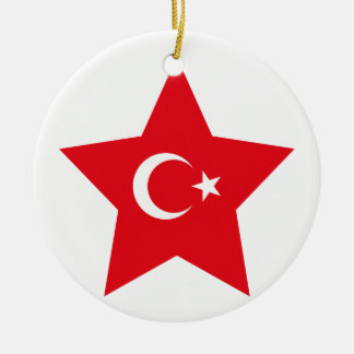 Die Türkei-Stern Keramikornament