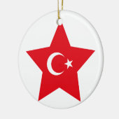 Die Türkei-Stern Keramikornament (Links)