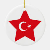 Die Türkei-Stern Keramikornament (Hinten)