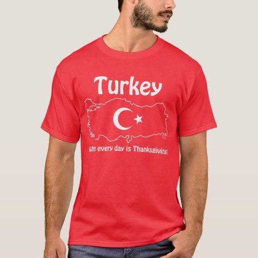 Die Türkei T-Shirt (Vorderseite)