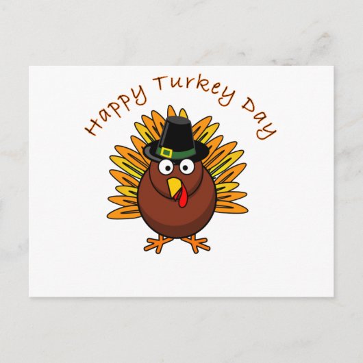 Die Türkei-TagesErntedank-Feiertags-die Feiertagspostkarte (Vorderseite)