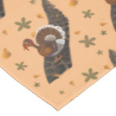 Die Türkei trottelt mit Blume Steinweg Tischdecke (Schrägansicht)