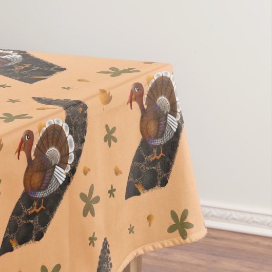 Die Türkei trottelt mit Blume Steinweg Tischdecke (Beispiel)