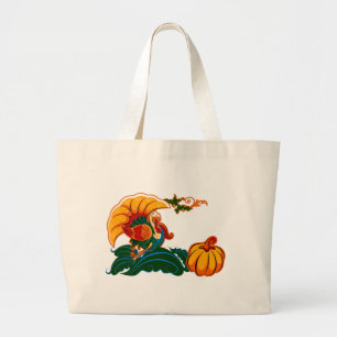 Die Türkei und der Erntedank von Pumpkin Jumbo Stoffbeutel