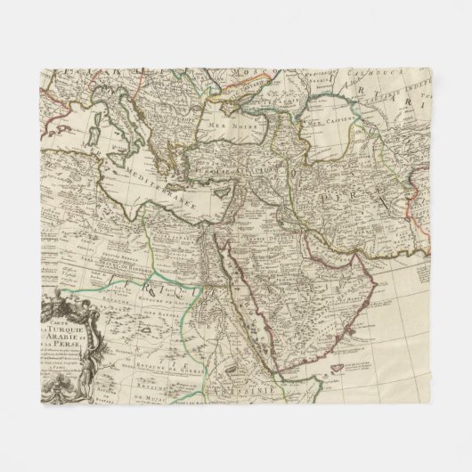 Die Türkei und Schweden Fleecedecke (Vorderseite (Horizontal))