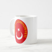 Die Türkei-Wappen Tasse (Vorderseite Links)
