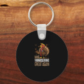 Die Türkei wieder groß machen Witziger Erntedank T Schlüsselanhänger (Vorderseite)