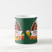 Die Türkei will andere Nahrungsmittel essen, aber  Verwandlungstasse (Mittel)