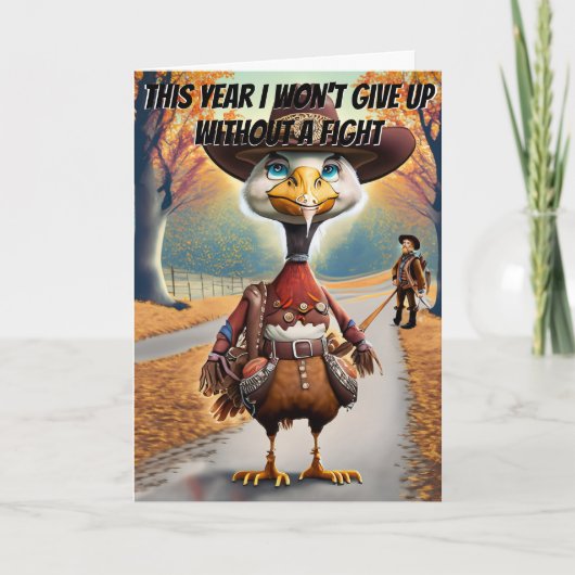 Die Türkei will den lustigen Erntedank bekämpfen Karte (Vorderseite)