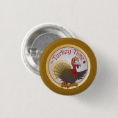 Die Türkei-Zeit [Erntedank] Button (Vorne & Hinten)