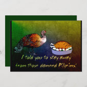 Die TürkeiLament Einladung (Vorne/Hinten)