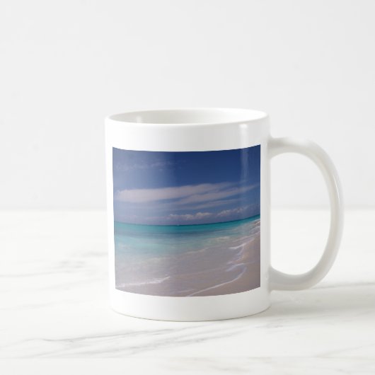 Die Türken u. der Caicos - der Strand! Kaffeetasse (Rechts)