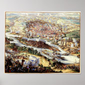 Die türkische Belagerung Wiens 1863 Poster (Vorne)