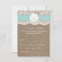 Die türkisfarbene Sand Dollar Beach Hochzeitskolle