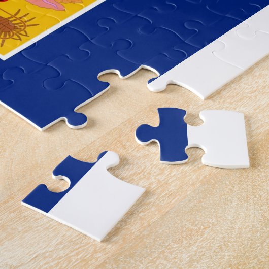 Die Turks- und Caicosinseln-nationale Weltflagge Puzzle (Seite)