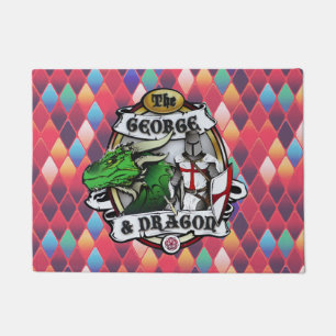 Die Türmatte von George und Dragon