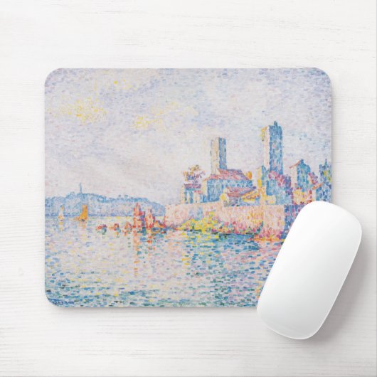 Die Türme von Antibes (von Paul Signac) Mousepad (Mit Mouse)