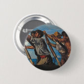 Die Türme (von Hans von Marées) Button (Vorne & Hinten)