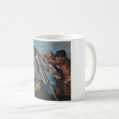 Die Türme (von Hans von Marées) Kaffeetasse (VorderseiteRechts)