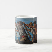 Die Türme (von Hans von Marées) Kaffeetasse (Mittel)