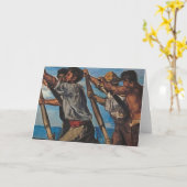 Die Türme (von Hans von Marées) Karte (Gelbe Blume)
