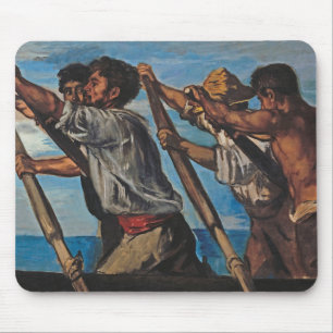 Die Türme (von Hans von Marées) Mousepad