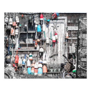 Die Türstufe #1 (20x16) des Fischers Fotodruck