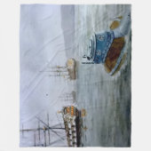 DIE TURTLE-UNTERMARINE FLEECEDECKE (Vorderseite)