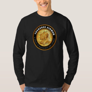 Die Tuskegee Red Tail Flieger schwarzen amerikanis T-Shirt