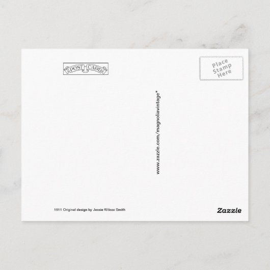 Die Twins ~ Jessie Wilcox Smith Postcard Postkarte (Rückseite)