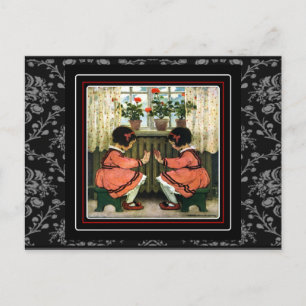 Die Twins ~ Jessie Wilcox Smith Postcard Postkarte