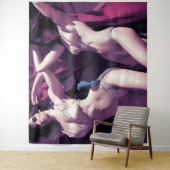 Die Twins - sinnliche Kunstwerke im japanischen St Wandteppich (Beispiel)