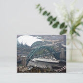 Die Tyne-Brücke Postkarte (Stehend Vorderseite)