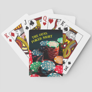 Die Typ Poker Night Spielkarten