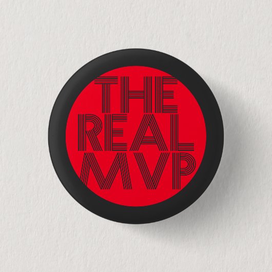 Die Typografie-Maske Real MVP Button (Vorderseite)