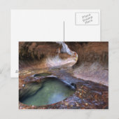 Die U-Bahn entlang der Links Gabel der Jungfrau 2 Postkarte (Vorne/Hinten)