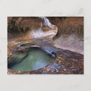 Die U-Bahn entlang der Links Gabel der Jungfrau 2 Postkarte