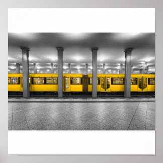 Die U-Bahn Poster