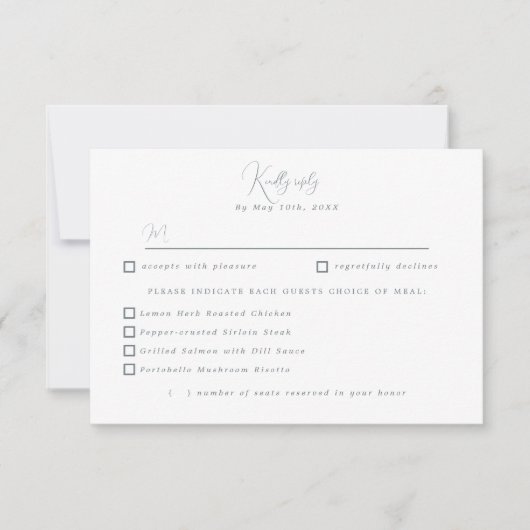 Die UAWG am Strand RSVP Karte (Vorderseite)