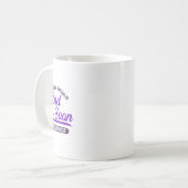 Die Überdosierung sollte nicht zu früh beendet wer Kaffeetasse (Vorderseite Links)