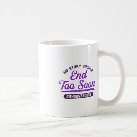 Die Überdosierung sollte nicht zu früh beendet wer Kaffeetasse (Rechts)