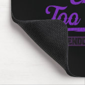 Die Überdosierung sollte nicht zu früh beendet wer Mousepad (Ecke)