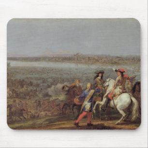 Die Überfahrt des Rheins, am 12. Juni 1672 Mousepad
