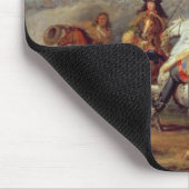 Die Überfahrt des Rheins, am 12. Juni 1672 (Öl an Mousepad (Ecke)