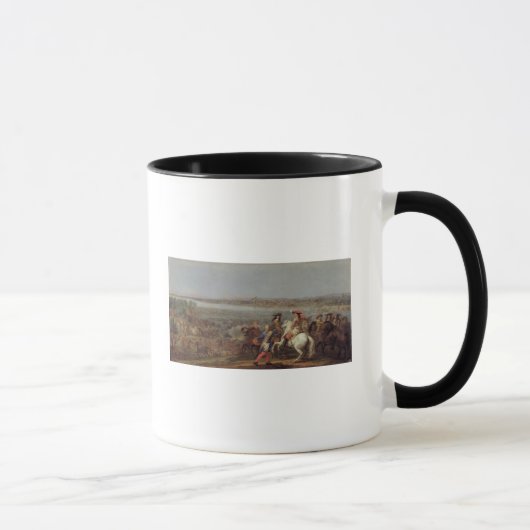 Die Überfahrt des Rheins, am 12. Juni 1672 Tasse (Rechts)